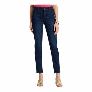 Chico’s So Slimming Girlfriend Crop Jeans Dark Wash Size 3 (US 16)